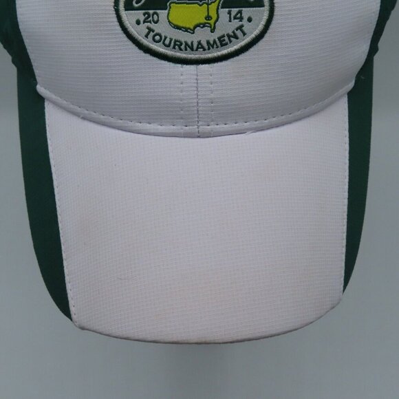Ahead Adult One Size OS Masters 2014 Golf Tournament Embroidered Hat Green White - Picture 4 of 12